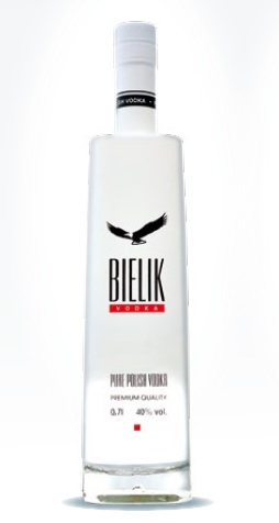 BIELIK VODKA - Premium vodka 0,7L, 40% high quality Polish wheat spirit, Polish distillery