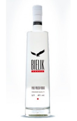 BIELIK VODKA - Premium vodka 0,7L, 40% high quality Polish wheat spirit, Polish distillery